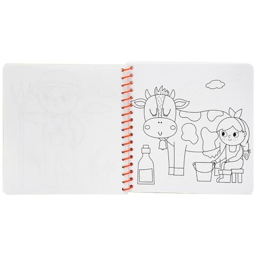 Um livro-kit divertido! Na Fazenda