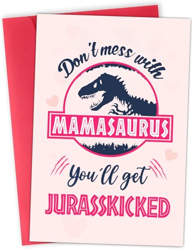 Funny Card for Mom from Daughter, Son, Kids on Birthday, Christmas, Mothers Day - Heartfelt Message to Mother, Perfect for Birthday, Mother's Day, Humorous Mom Greeting Cards, Premium Quality