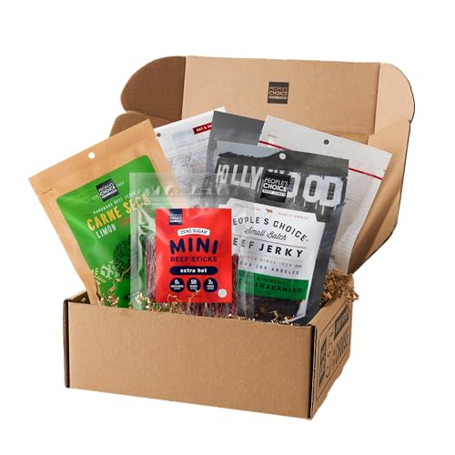 People's Choice Beef Jerky Box - Some Like It Hot - 6 Bags