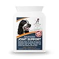 Advanced Joint Support Supplement For Dogs, With Powerful Glucosamine, Chondroitin, Green Lipped Mussel, MSM, Curcumin & Hyaluronic Acid, Human Grade Ingredients, 120 Tablets, UK Manufactured