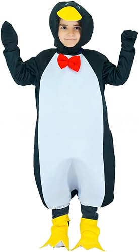 ペンギン 着ぐるみ 子供 ハロウィン コスチューム 90-120cm