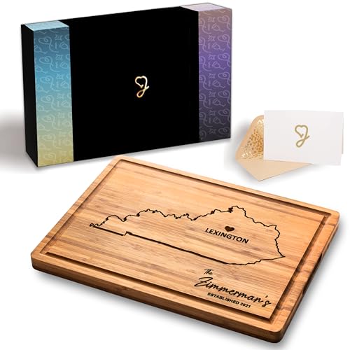 Comparison: Best Cutting Board Uk 10 Kentucky Cutting Board Housewarming Gifts, Personalized Destination State Gift, Unique Charcuterie Board for Kitchen, USA Cheese Boards Gift for Host Family