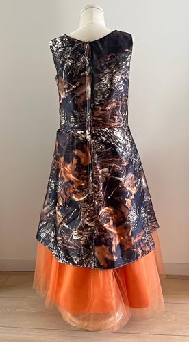 YINGJIABride Camo Tulle Tutu Party Dress Flower Girl Dresses for Mini Bridesmaid2