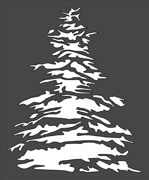 5x6 Tree Stencil Tree Stencil Large Craft Garden Stencils Big Tree Stencil Christmas Craft Stencils Nature Craft Supply by BSHOPAMZ