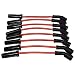 A-Team Performance Silicone Spark Plug Wires Compatible with GMC Chevy Car 8" Vortec LS LS1 LS2 LS3 LS6 LS7 4.8L 5.3L 5.7L 6.0L 6.2L 7.0L 1999-2014 Red 8.0mm