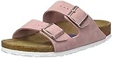 Farbe: rosa BIRKENSTOCK Damen Arizona Leder Softfootbed Sandalen, Pink (Rose Rose), 40 EU