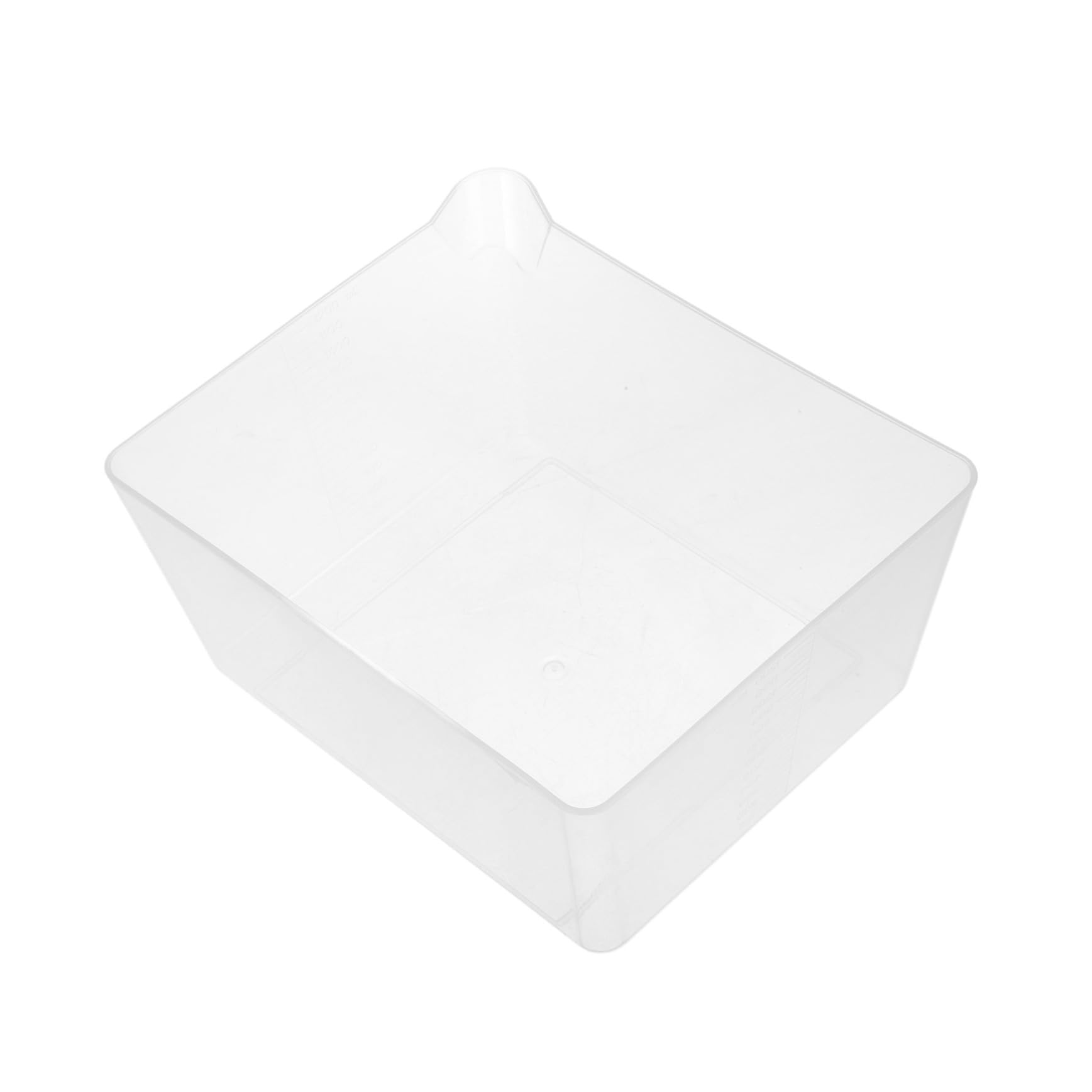 FUNOMOCYA 2pcs Electronic Scale Accessories Mini Scale Trays Weighing Pans for Kitchen Food Weighing Bowl Food Scale Pan Tray Sample Weighing Trays Powder Measuring Tray Transparent Plastic