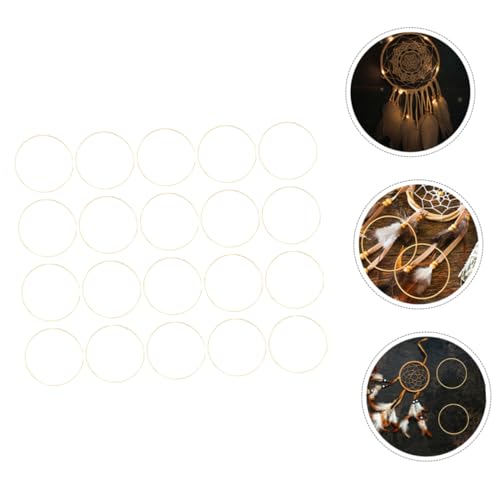 Aros metálicos de hierro macramé TEHAUX con soldadura uniforme 5