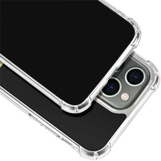 Skinit Clear Phone Case Compatible with iPhone 13 Pro Max - Officially Licensed Florida State FSU Seminoles Black Design