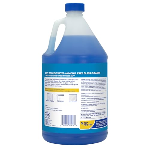 Zep ZU1120128 Professional Grade Formula That Cleans Dirt, Fingerprints, Grime, Smoke Haze, And Toothpaste On Windows, Mirrors, And Other Glass thumb #2
