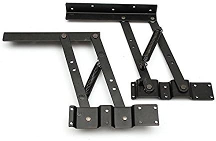1set Lift up Coffee Table DIY Hardware Fitting Furniture Mechanism Hinge Spring Top Mount or Bottom Support