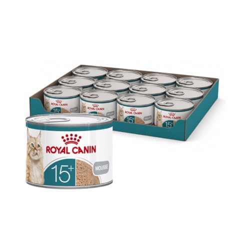 ROYAL CANIN Ageing 15+ Airlift Loaf | 12 x 85 g | Alleinfuttermittel für alte Katzen | Mit EPA & DHA