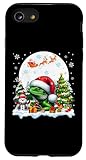 iPhone SE (2020) / 7 / 8 Santa Lizard Christmas Tree Colorful Lights Snowman Lover Case