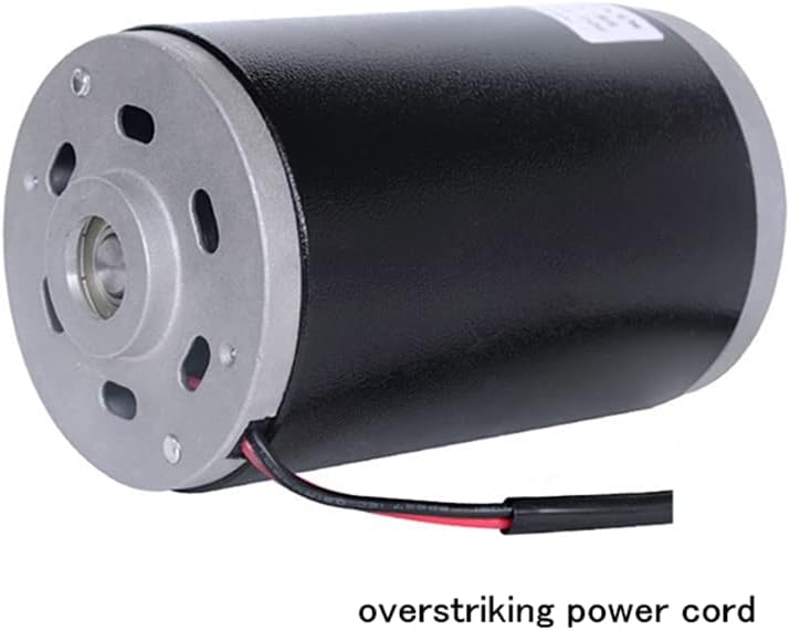 77MM Strong 12V 24V 3000RPM Permanent Magnet DC Motor 300W 400W 7000RPM DIY Model Parts Belt Sander Bench Drill Table Mill - (Speed(RPM): 24V 7000rpm 400W, Voltage(V): 12V-24V)