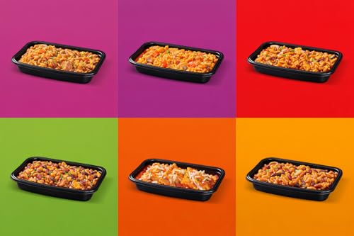 Image of Miss Olive's Ready Meals Variety Pack 1 of Each Flavor, 6 Pack, 7oz | Chicken Pasta Parm, Creole style Chicken, Cheese Ravioli, Pasta Fagioli, Lentils & Beef & Bean & Grain