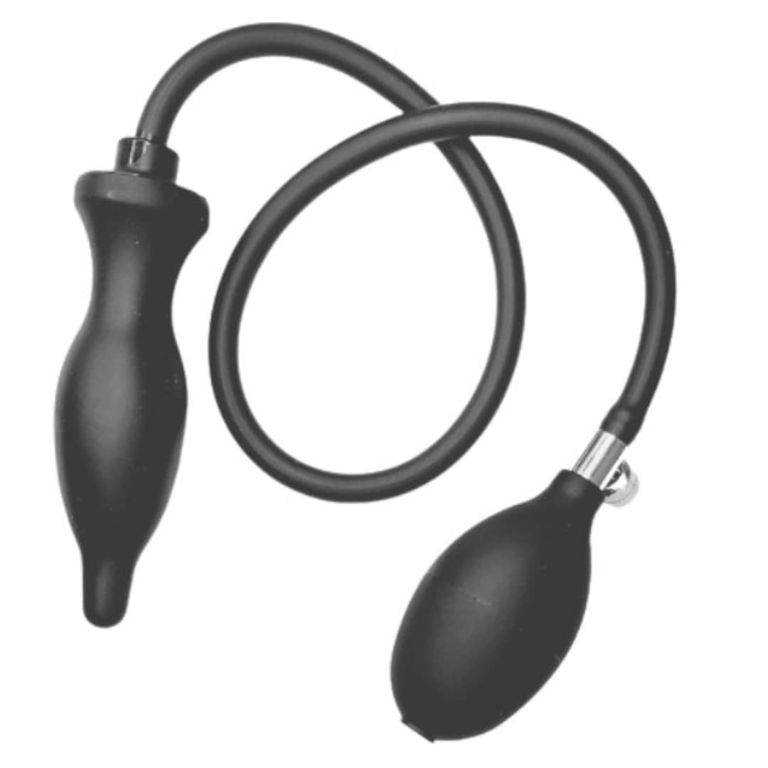 Plug Anal Inflavel Em Silicone Macio Formato Cnico : Amazon.com.br: Sade  e Bem-Estar