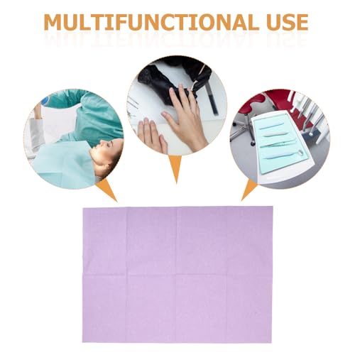 Bavoirs dentaires pour protection de table de manucure et soins