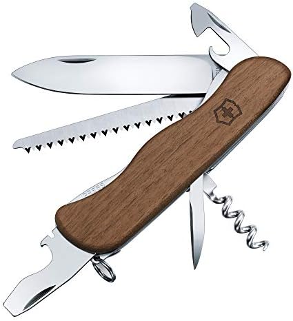 Victorinox, Forester Wood, Couteau de Poche Suisse, Multifonction...