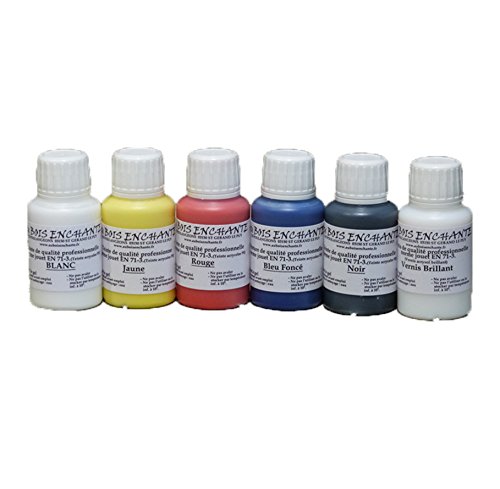 Kit Teintes Norme Jouet en 71-3 pour Bois (Teinte acrycolor PE) Cover