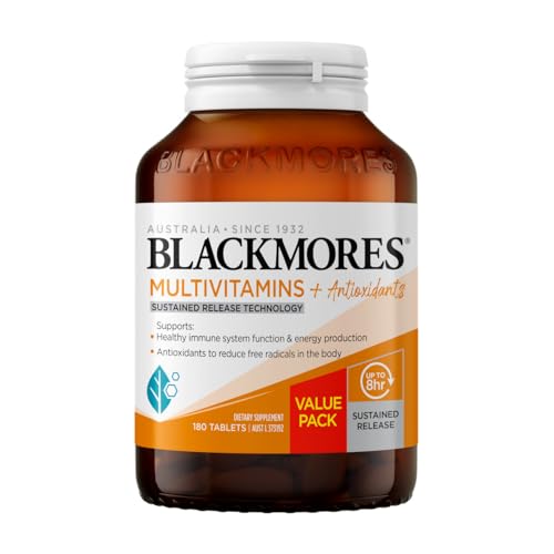 Blackmores Multivitamins + Antioxidants | Supports Immune System Function & Energy Production | 180 Tablets