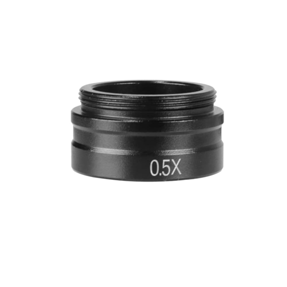 0,5-Fach Barlow Objektiv 25 mm Gewindedurchmesser C-Mount Zoom Objektiv Hilfserhöhung der Sichtfeld für Geeignet für