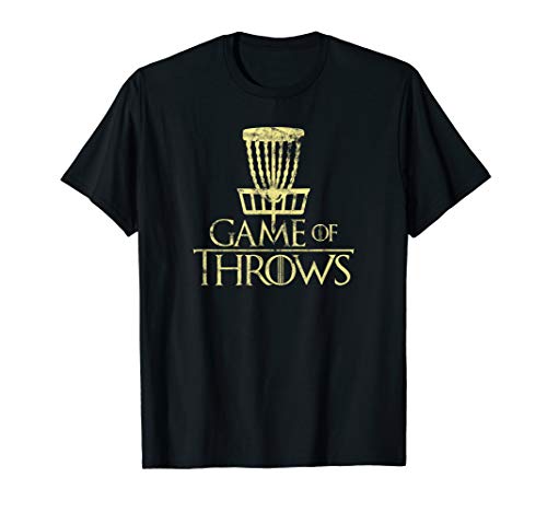 Vintage Retro Disc Golf Frisbee Golf T Shirt Game of Throws