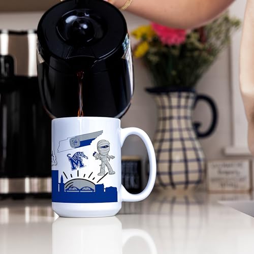Image of Logo Brands 20 oz Powder Coat Tumbler- Insulated Tumbler with Lid for Water, Iced Tea or Coffee, Smoothie and More