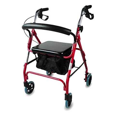 Andador Mobiclinic Sinagoga, plegable y con asiento Cover