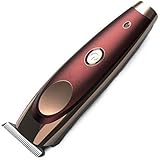 防水プロフェッショナル電動バリカン バリカン 0.1mm のスチールブレード ビアードトリマー