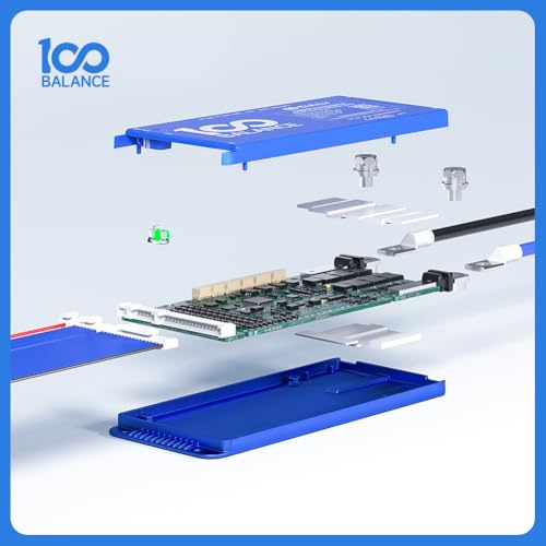 DALY BMS 40A Active Balance 1A 4S-8S Build in Bluetooth Cell Balancing Smart PCB Battery Protection Board for Li-ion/LiFePO4/LTO Lithium Battery Pack3
