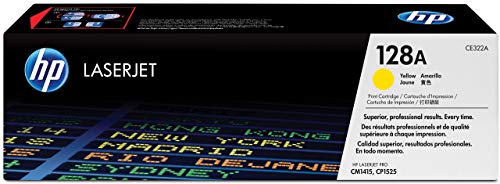 TONER HP CE322A Nº128A AMARILLO 1.300PAG