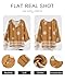 Triratna Women Blouses Dressy Casual: Summer Bohemian Blouse for Women Flowy - V Neck 3/4 Length Sleeve Chiffon Boho Tops Brown Floral - Trendy Ladies Button Shirts Beach Tropical Vacation Outfits L