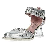DESIGN UNIQUE : Ces escarpins Laura Vita séduisent par leur conception artistique. Le motif floral féminin et les détails colorés font de chaque chaussure une pièce unique pour les femmes qui aiment l'originalité.