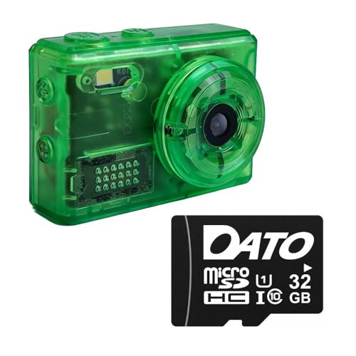 SACCONNECT mini�J���� �f�W�^���J���� microSDHC 32GB�t�� ���^�f�W�^���J���� �X�}�z�ɑ���� �Œ�œ_ ��100����f 720P HD ���� 0.96�C���`�t����� USB Type-C Android microSD�J�[�h 