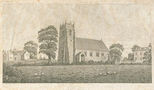 Église d'Adbaston Stebbing Shaw impression d'affiches affiche toile art portrait decoracion mural