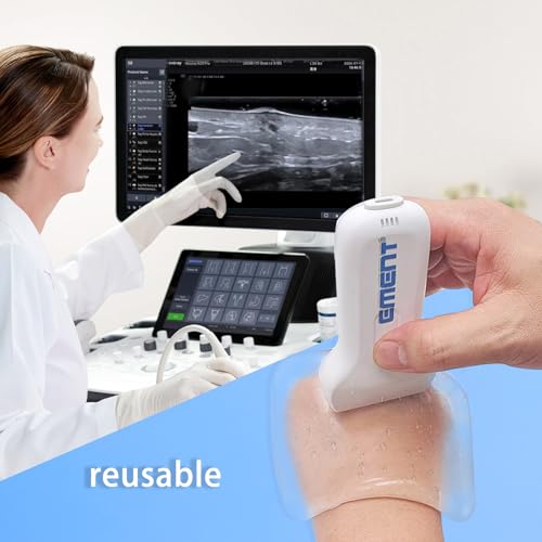Image of Solid Ultrasound Coupling Gel Pad - Conductive Medical Use Gel Pad for Ultrasound Imaging, Reusable and High-Quality Solid Coupling Pad for Accurate Medical Diagnostics. (Thickness 8mm)
