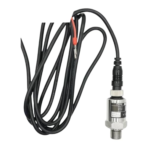 Qianly Transductor de Presión Compatible con Salida 4-20ma Arnés de Conexión Repuesto para Bomba de Agua Protección IP68 Adecuado para Monitoreo Y Sistemas H, Style B