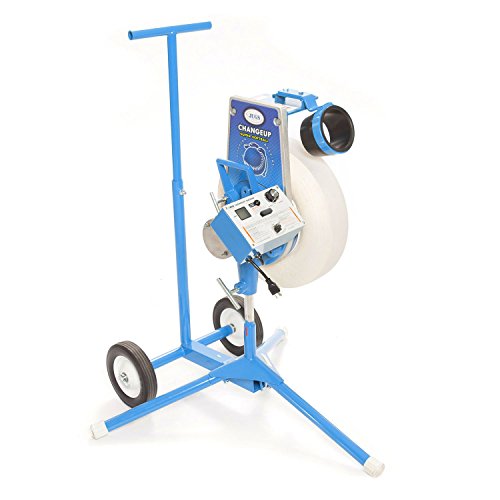 Jugs Changeup Super Softball Pitching Machine - New Changeup Feature! Fastballs Up To 70 Mph And Changeups At Speeds As Low As 44 Mph. (Changeup Super Softball With Cart) #TOP1