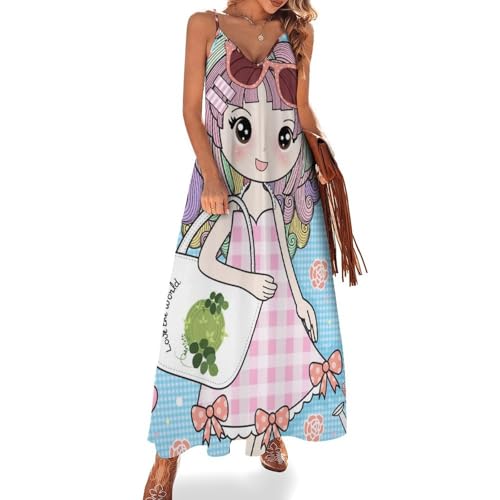 Robe longue femme été pour voyages et balades romantiques sur la plage