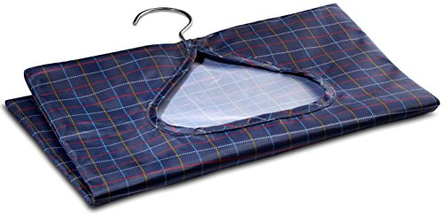 Handy Laundry Clothespin Bag - 11" X 15" - Holds 100 Medium-Sized Clothes Pins, Water-Repellent Material, Hook For Hanging And Effortlessly Sliding On The Clothesline With An Extra-Large Opening. #TOP4