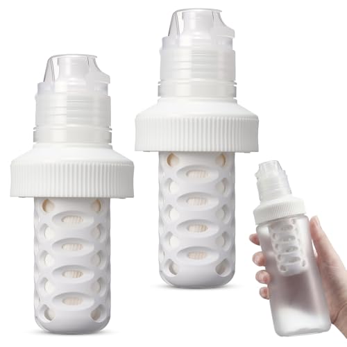 Amyhill 2 Pack Water Filter Cartridge Compatible with Katadyn Befree - 2L/min Open Flow 1000L Capacity 42mm Openings Wide-Mouth Bottle Filtration for Outdoor Hiking, Sports, Running & Cycling