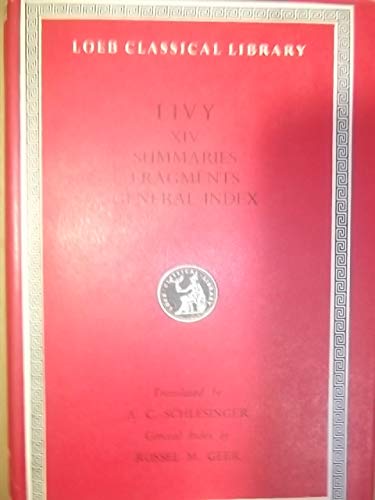 Buy Ab Urbe Condita: Bk. 14 (Loeb Classical Library) — BookShops.in