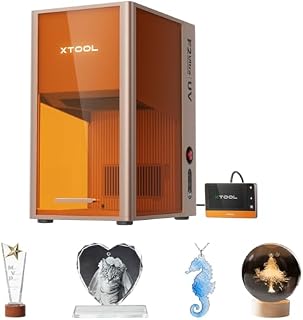 xTool F2 Ultra Grabadora Láser UV 5W Profesional, Marcador Láser Galvo Industrial para Vidrio y Cristal, Máquina de Grabado 3D de Alta Velocidad para Regalos Corporativos y Uso Comercial en Serie