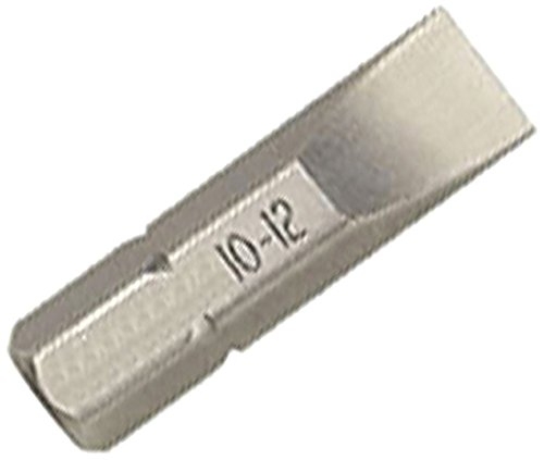 Drill America INS Series Slotted Economy Insert Bit, 1/4" Hex Shank, #8-10 Size, 1" Length (Pack of 50)