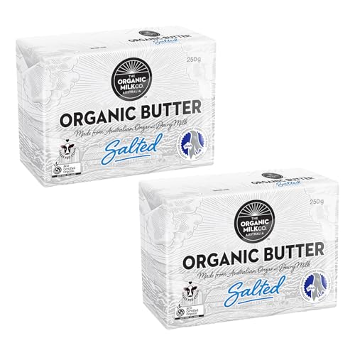 L@ JAS I[KjbN OXtFbho^[Ⓚ L I[XgAY 250gx2 v500g Australian Certified Organic Grass-fed Frozen Salted Butter