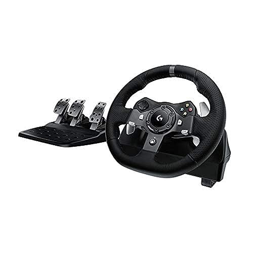 Logitech G29 Driving Force Gaming Rennlenkrad, Zweimotoriges Force Feedback, 900° Lenkbereich, Racing Leder-Lenkrad, Verstellbare Edelstahl Bodenpedale XBOX/PC + F1 23 XBOX Series X | Deutsch