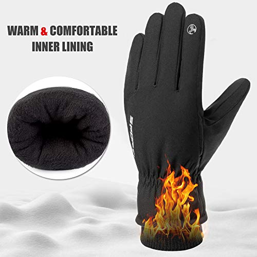 Luvas, Romacci Luvas de inverno quente Luvas de neve para homens e mulheres