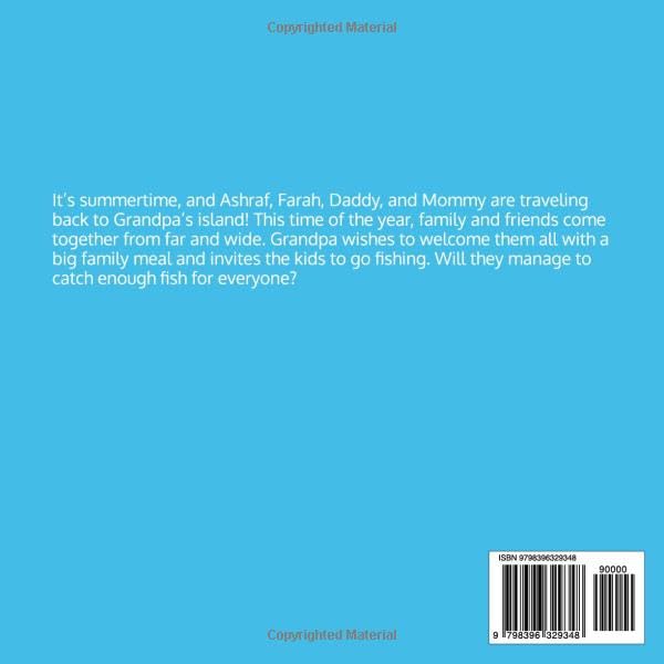 Miniatura 2 de Summer with Grandpa - A bilingual children's book in Arabic and English, ideal for early readers