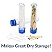 Steve Spangler's Large Plastic Test Tubes with Caps, Test Tubes for Kids, 30 Pack