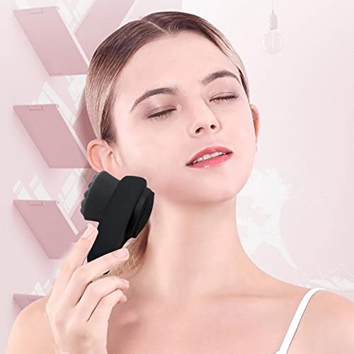 Escova de limpeza facial,Facial Antiderrapante Suave | Ferramenta facial 2 em 1 cerdas macias de car